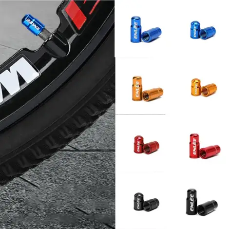 Prevent Rain Preventdust Prevent Leakage Bike Valve Cap MTB Valve Cap Accessories 2Pcs Bicycle Cap Car Motor Inner Tube