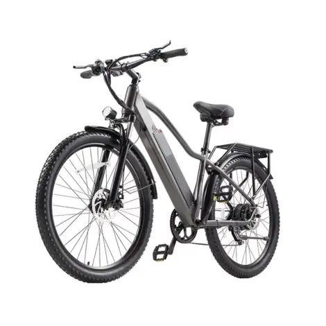 Overseas warehouse one piece delivery mountain electric power bicycle mechanical disc brake