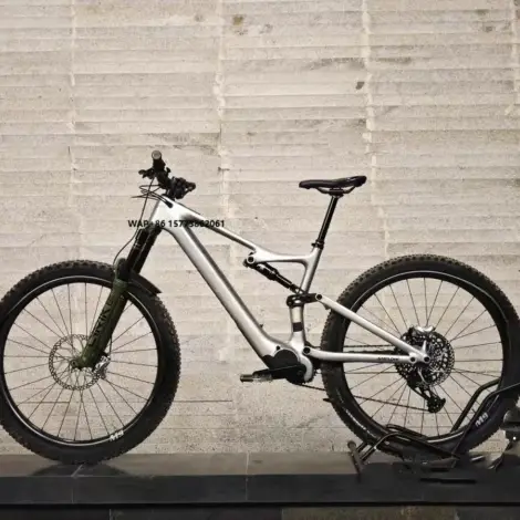 Amflow PL Carbon Fibre 800 Wh Central Motor Full Suspension Mountain Ebike Hydraulic Disc Brake Off-road Electric Bike
